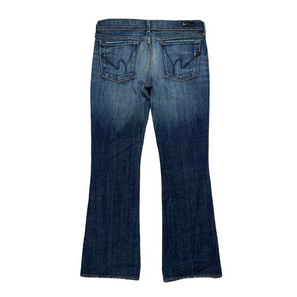 CITIZENS OF HUMANITY Ingrid Low Ride Flare Jeans Size 31 Womens #002-001 *READ* - Picture 2 of 12
